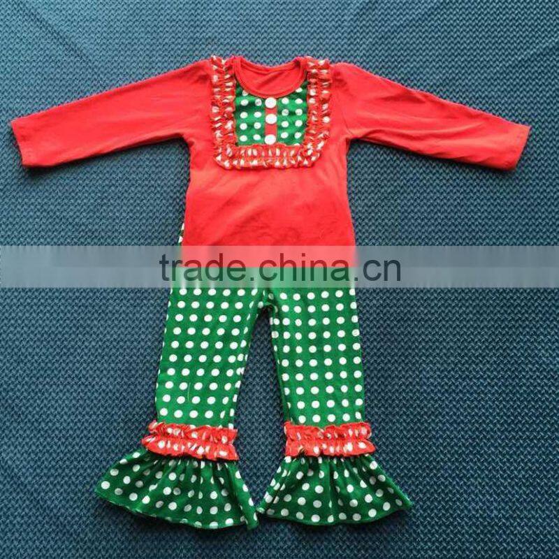 Wholesale Boutique Branded Toddler Girl 2015 Fall Clothing For Christmas QL-183