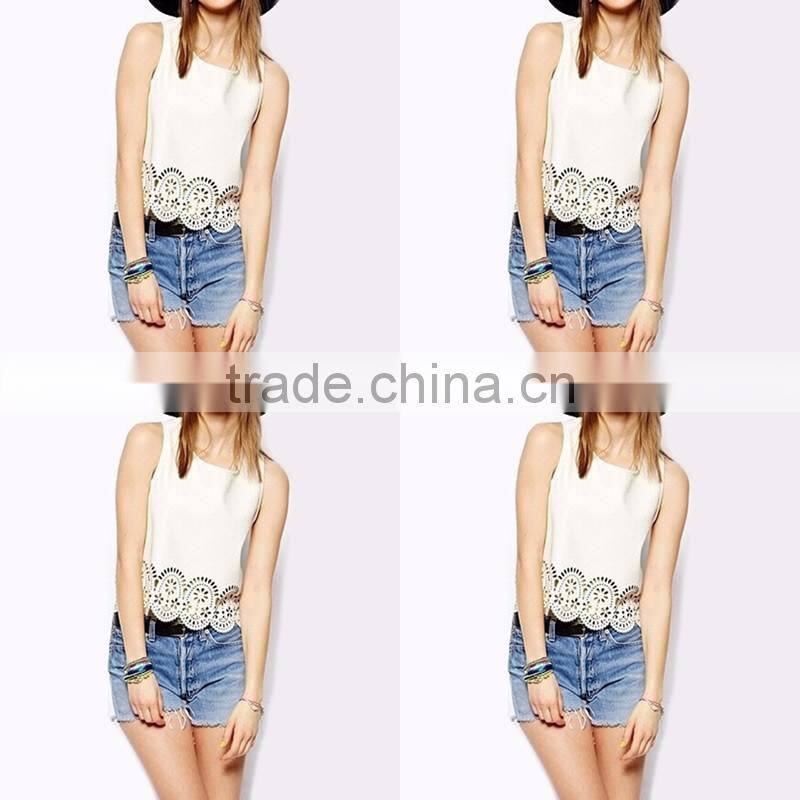 Chiffon Camisole2017 women different size for choice & off shoulder printed geometric more colors for choice Sold By PC