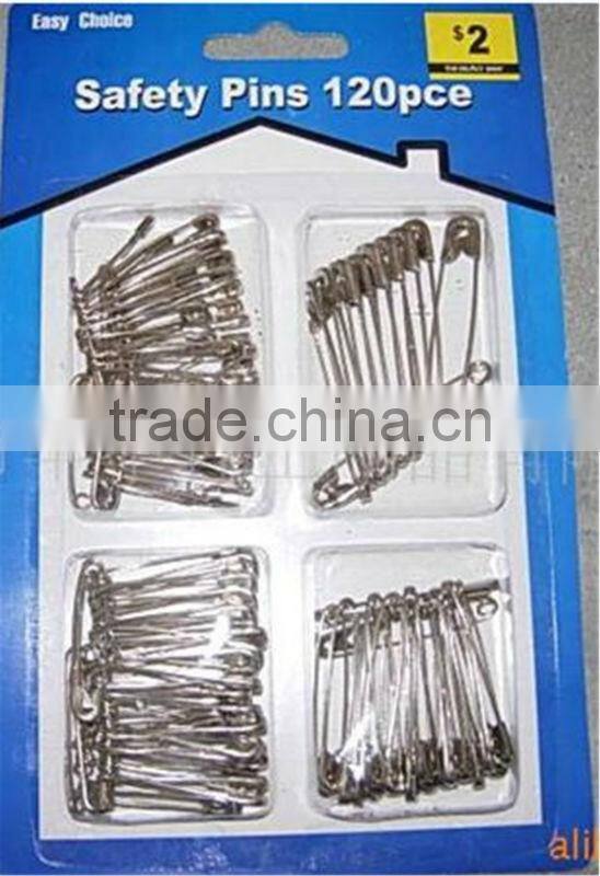 China Manufacturer Various Size Safety Pins Direct Selling