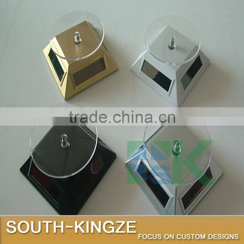 9x9x5cm Square Digital Solar Display Stand