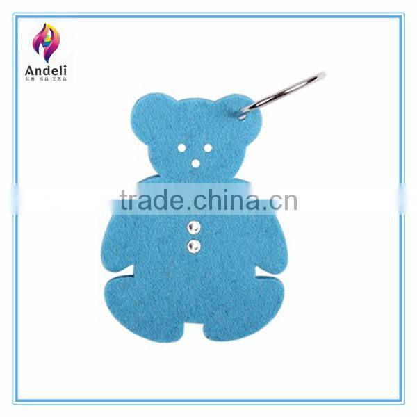 new design cute bear persomalised bottle opener custom keyring