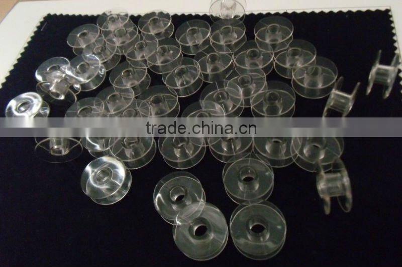 New Clear Plastic Empty Sewing Bobbins For Brother Janome Sewing Embroidery Machines , 500PCS/Bag 75d/2 , Top Deals