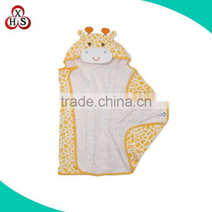 Wholesale baby animal towel with hood frog baby towel