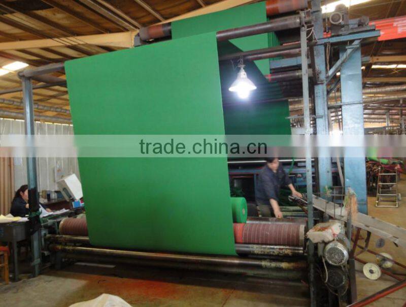 nonwoven polyester plain exhibition carpet with protective film