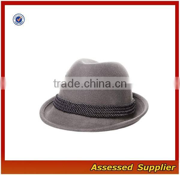 Custom high quality fedora wool hat man hat traditional oktoberfest german felt hat with feather for oktoberfest festival