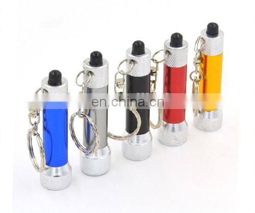Mini flashlight 3led keychain flashlight
