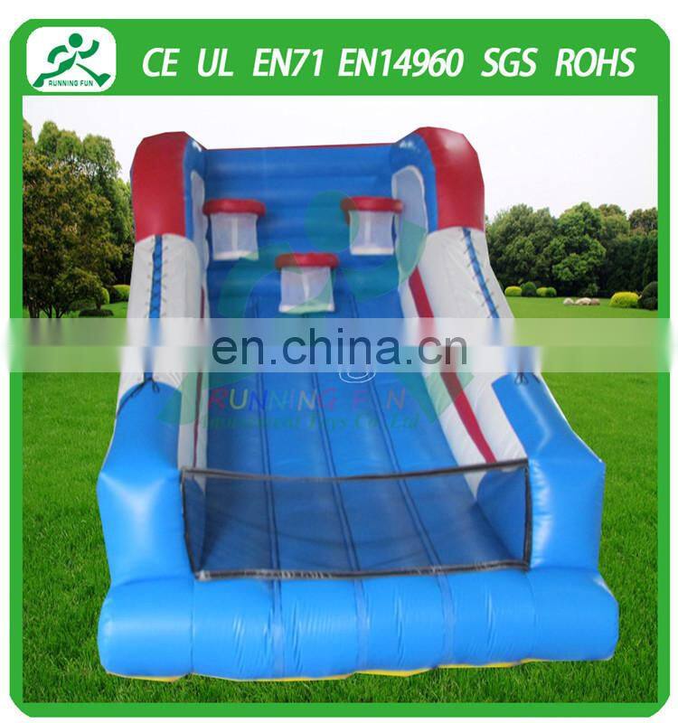 Colourful Inflatable Basketball Hoop, Shoot Game For Sale