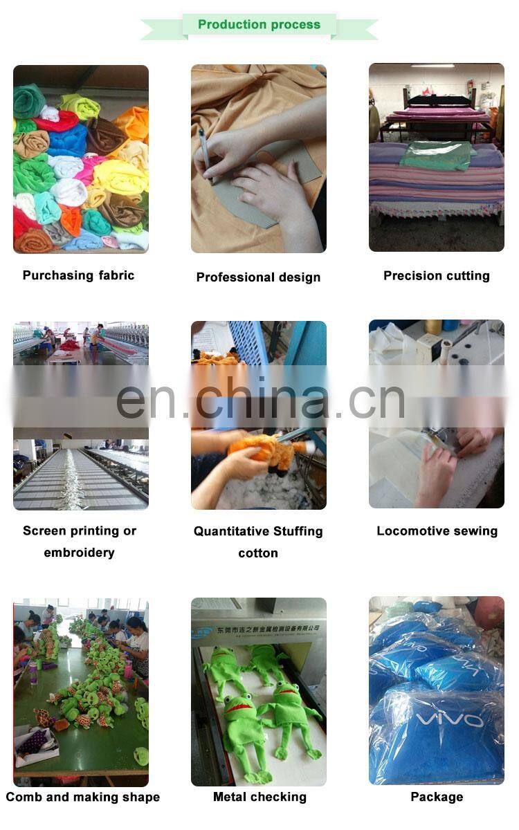 8" sitting height light brown stuffed plush Teddy Bear toy with CE certificate