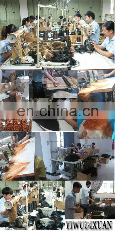 girls wig oblique long straight hair fluffy bangs high temperature wire wig