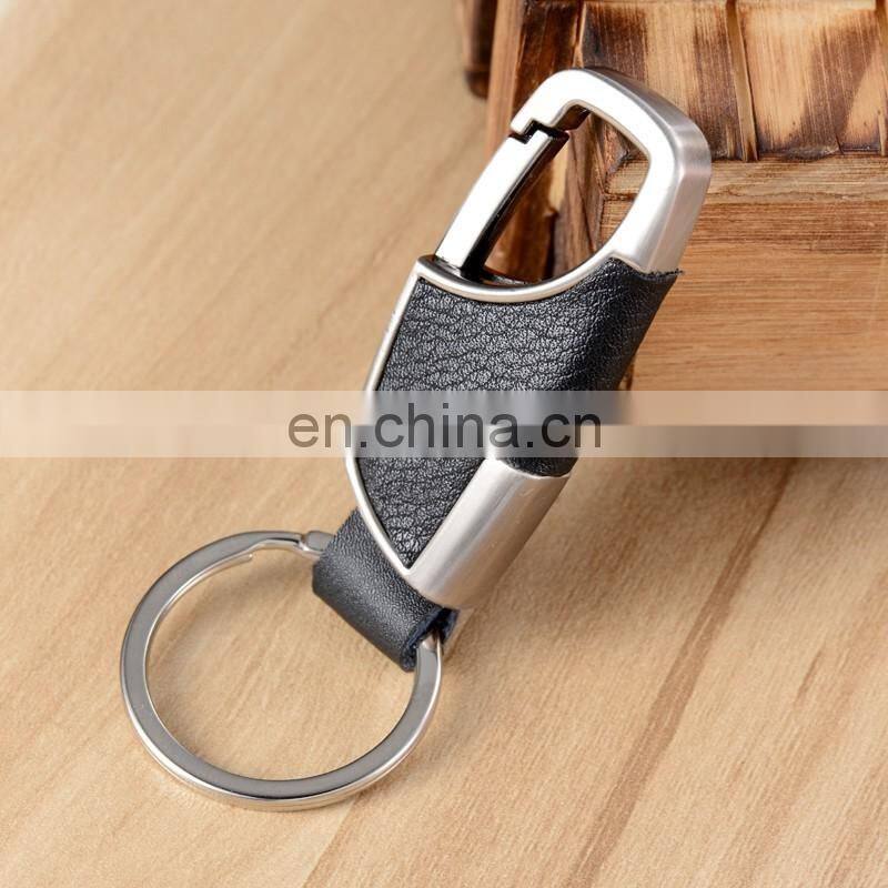 Genuine Leather Keychain, PU Keychain, Full Grain Leather 2016 New Style