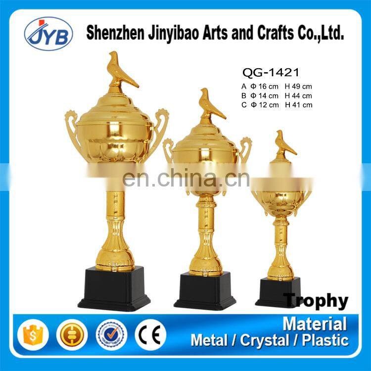 Extra large Football/basketball Sports Gold Metal Trophy Cups