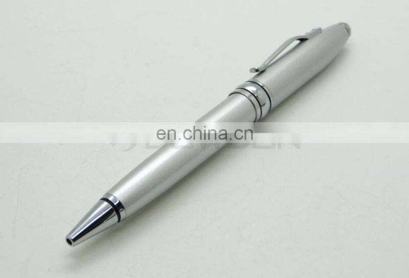 2 in 1 Ball Point Pen With Ultra Bright LED Light
