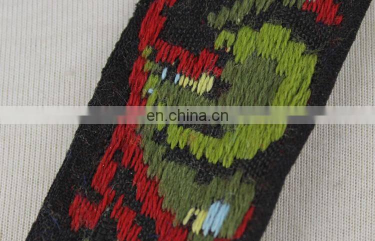 Hot sale jacquard ethnic ribbon trim for clothes