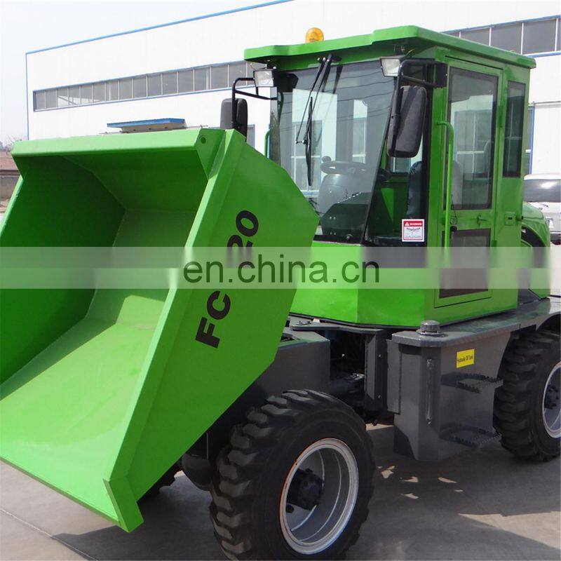 2 Ton FCY20  Mini Wheel Site Dumper