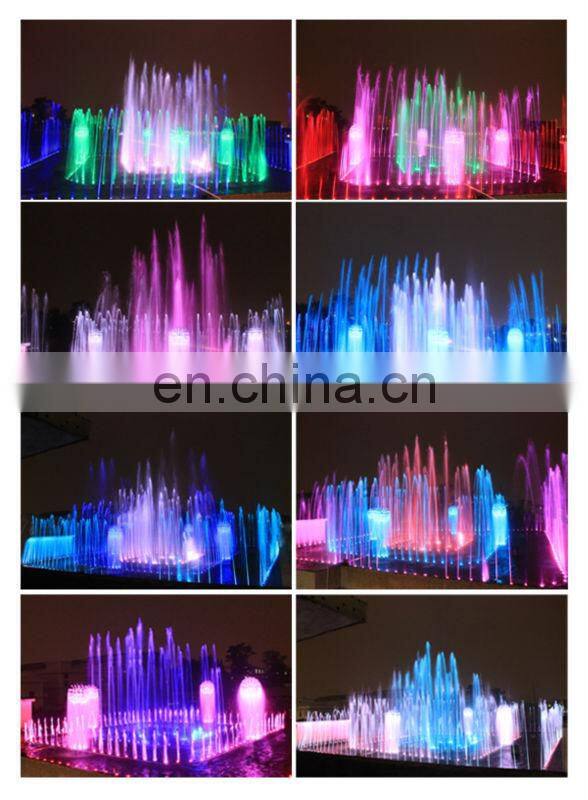 2m music controller programmable stainless steel portable water feature fountain garden fountain