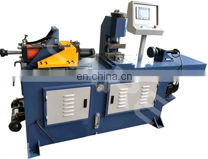 SG-I-60 Single head square tube swaging machine/tube shrinking machine/tube end expansion machine