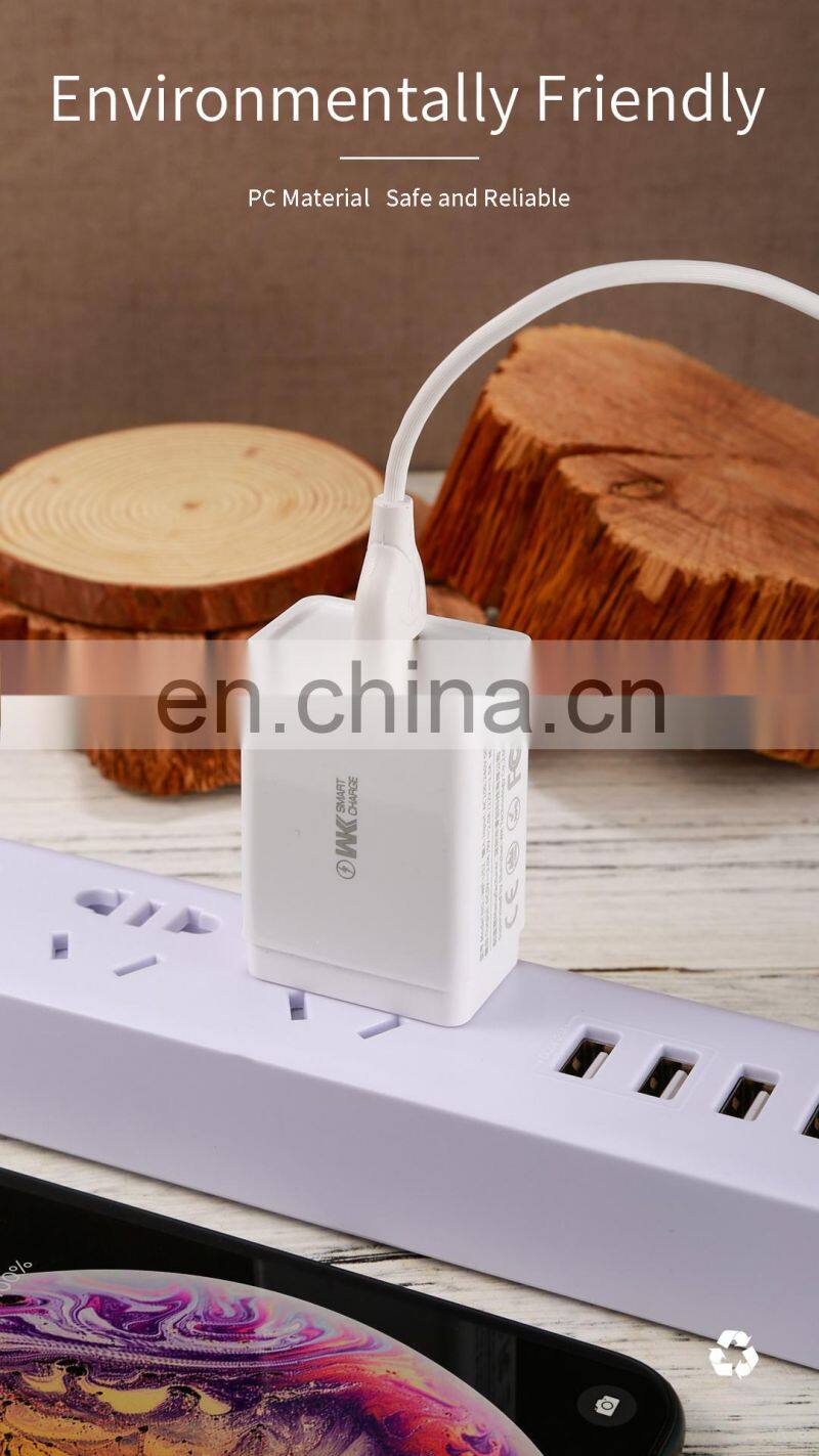 PC Environmentally Friendly US Socket QC3.0 Quick Charger Sing USB 3.0A
