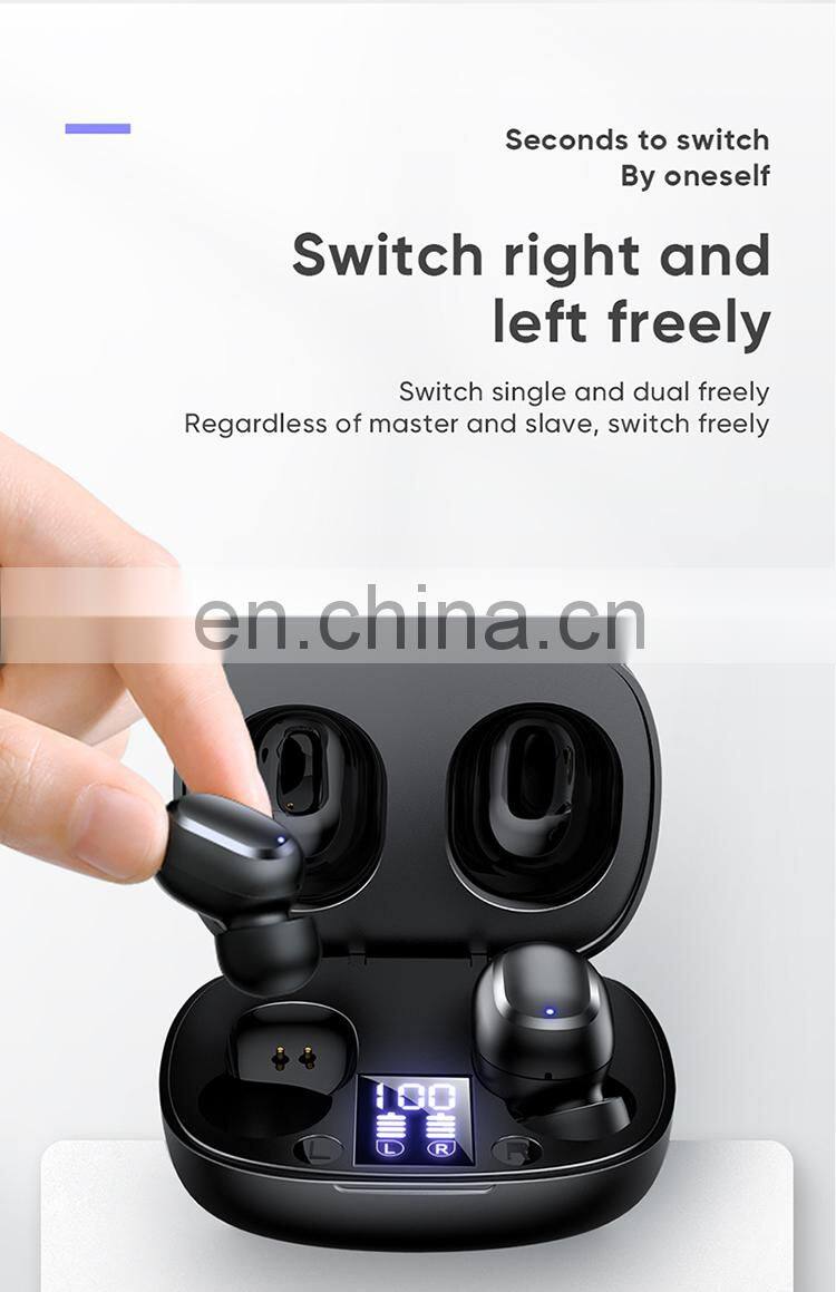 Joyroom TL5 Bilateral Digital display tws earphone HD call high bass bt wireless headset
