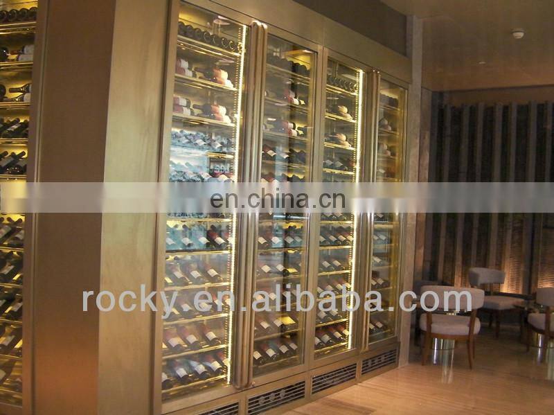 no fogging frozed showcase electric heated glass