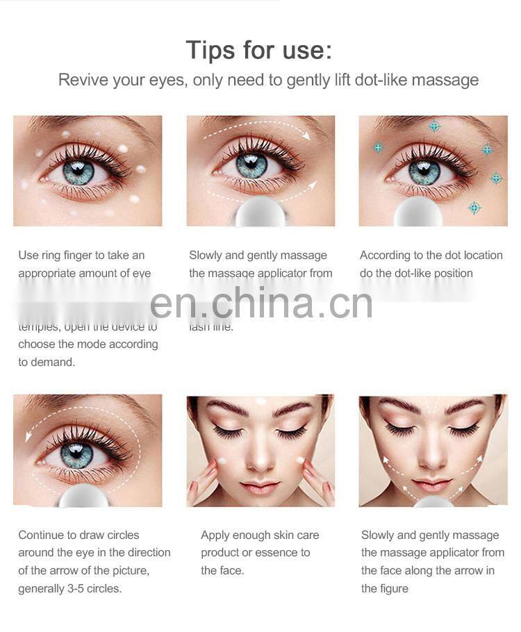 Multifuncional Ion Microcurrent Face Massager Eye Care Beauty Equipment