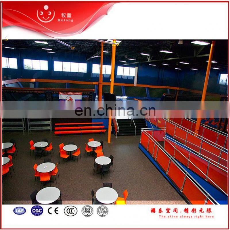 Hot Most Industrial Indoor Trampoline ,Commercial Trampoline Park For Sale