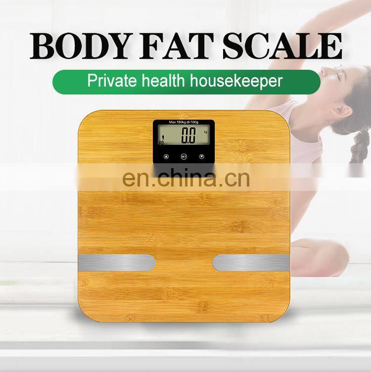 Factory Digital Bathroom Weighing Scale Body Fat Scale Electric BMI Weight Scale