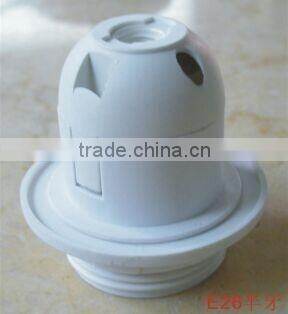 2 rings e27 plastic lamp holder fitting