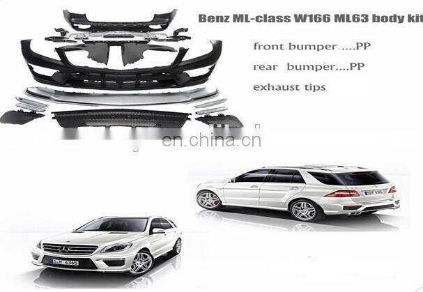 W166 ML63 body kit for Mercedes benz ML-class W166 ML63 13y-