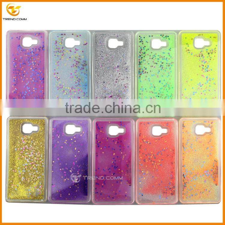 tpu star liquid cover case for Samsung galaxy A710