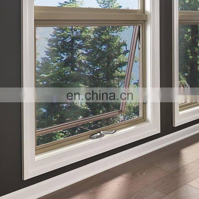 Wholesale Aluminum Windows and Doors Push Out Window Double Glazed Tempered Awning Windows