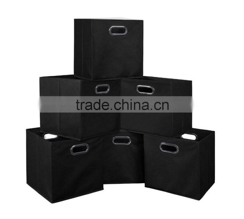 Non-woven Foldable Fabric Storage Bins storage cube basket