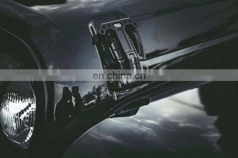Furyengraver Military hood catch with vehicle's switch  for Jeep Wrangler Jk  hood lock kits 4x4 accessories