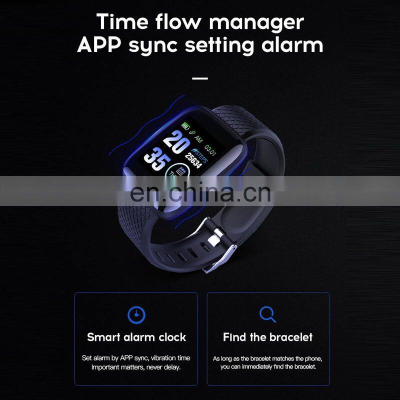 Smart Watch 116PLUS Luxury Man Sport Smartwatch Silicone Fitness Tracker smart watch band sport watch smart