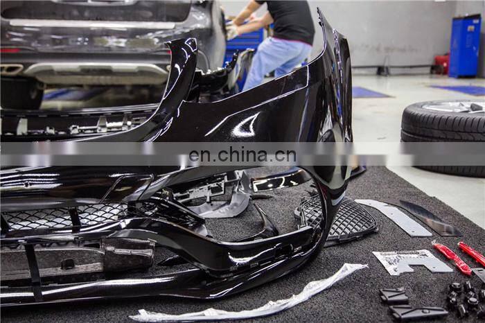 Runde Perfect Fitment For Mercedes-Benz GLS 3501/400/500 AMG Upgrade GLS63 Body Kit Front Bumper Assembly Rear Bumper Assembly