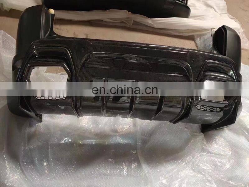 Runde ASPEC Style CF& FRP Wide Body Kit Front Bumper Rear Bumper Side Skirt Fender For Land Rover RANGE ROVE SPORT 2014-2018