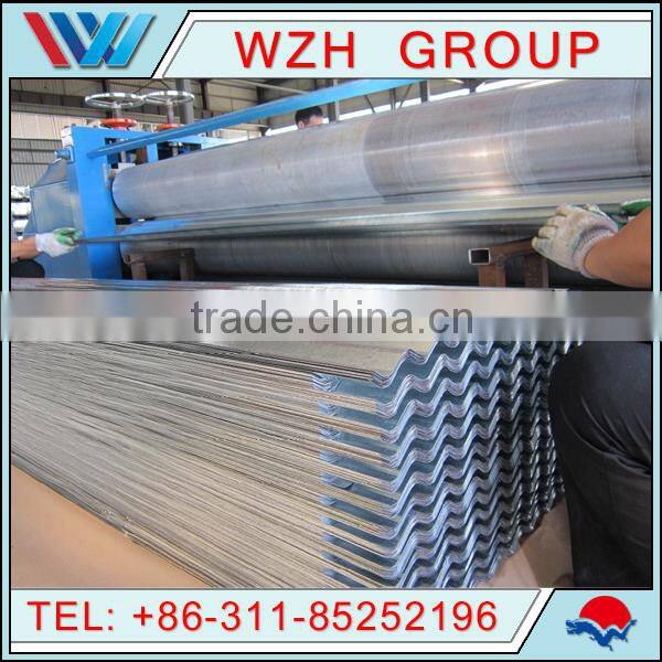 26 gauge galvanized steel sheet / corrugated iron sheets price per ton