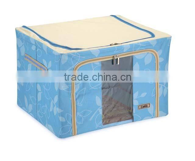 Callia oxford storage box with PVC window folding living box