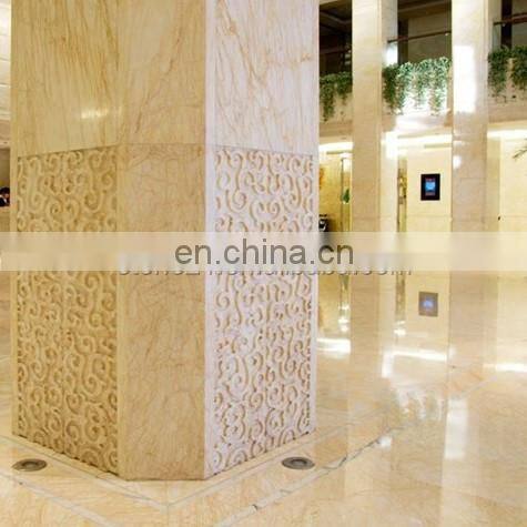 marble square columns, natural stone column,