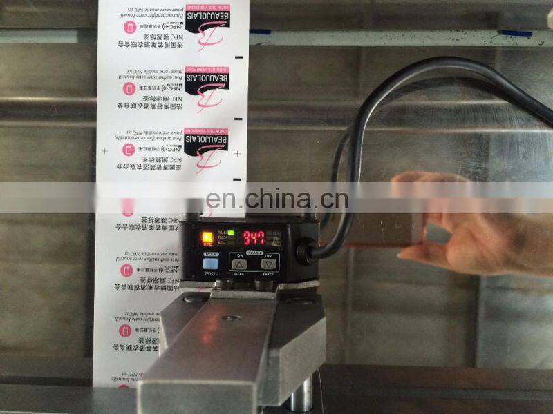 roll to sheet cutting machine for Printed PVC /Paper/PET/Fabric