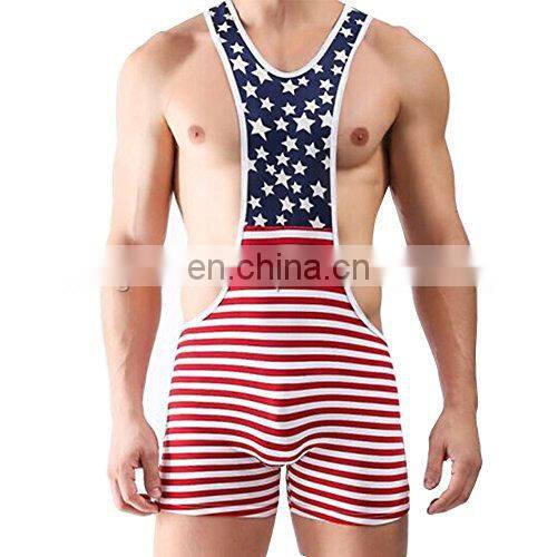high quality gym Weightlifting wear Reversible Wrestling Singlet
