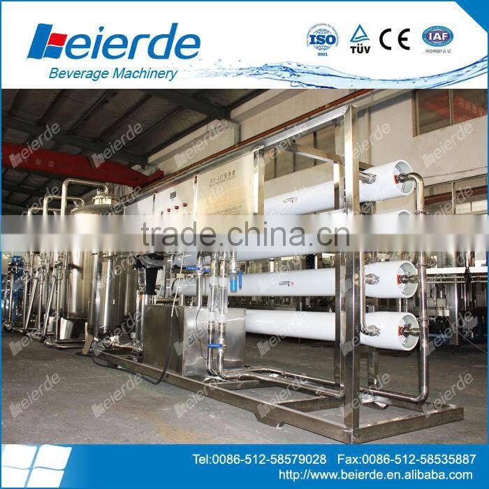 8,000 Litres water treatment system for mineral water, CSD, juice and sparking water