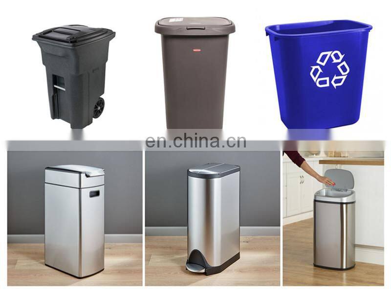 Smart cabinet waste bin indoor