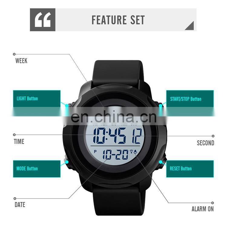 hot skmei jam tangan waterproof 5atm digital sport watches for men unisex watches