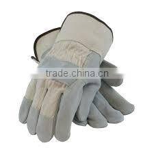 split leather safety gloves
