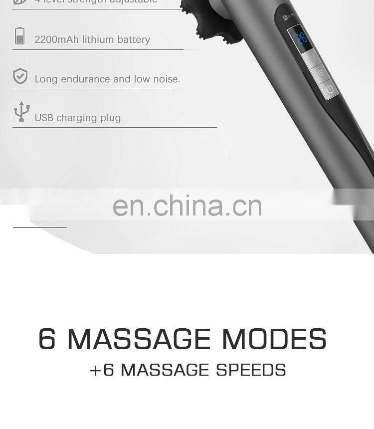 Massage stick whole body muscles shiatsu hand-held electric massager vibration massage hammer L12C