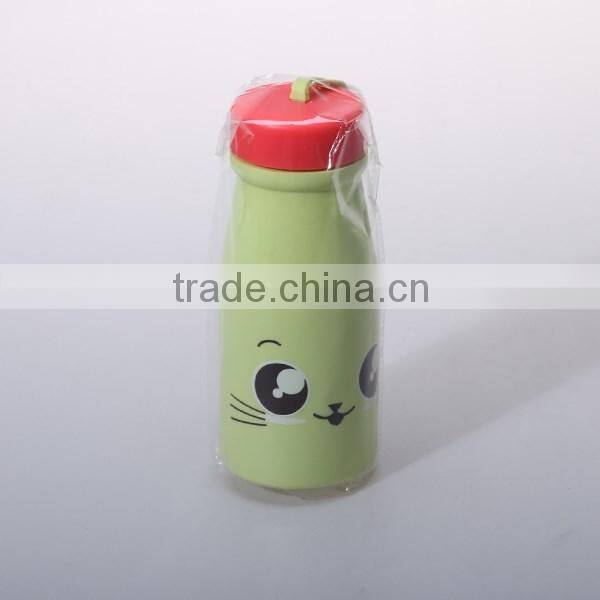 450ml plastic cup with lids and straws for kids