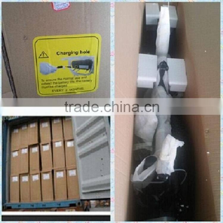 2015 simple shape 20inch folding electric bike battery rack with EN15194