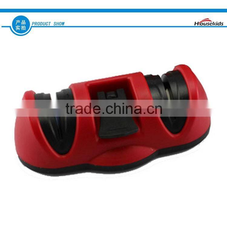 Hot new ceramic 2 stage kitchen knief sharpener with vacuum suction
