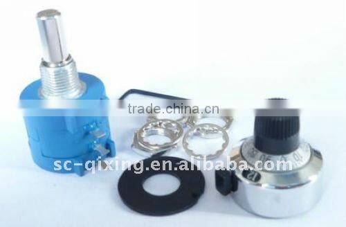 metal potentiometer knob