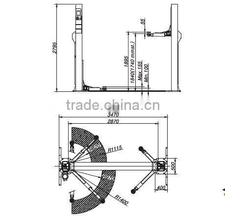 cheap popular two layer parking
